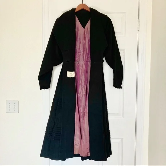 1940’s JUILLIARD Antique Wool Coat Size XS 0 2 4 - Picture 13 of 15